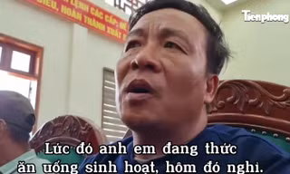 Thuyền trưởng tàu bị lật: Chưa đầy 5 phút tàu chìm hẳn, chúng tôi không kịp phản ứng