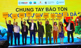 Kêu gọi cán bộ công chức và người dân không ăn thịt động vật hoang dã