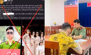 Ghép ảnh trang phục công an để câu like, thanh niên ở Hội An bị xử phạt
