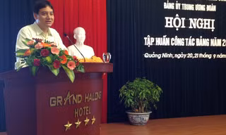 Đảng uỷ Trung ương Đoàn tập huấn công tác Đảng năm 2014