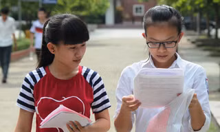 Thí sinh dự thi đại học năm 2014. (Ảnh: Doãn Hòa)