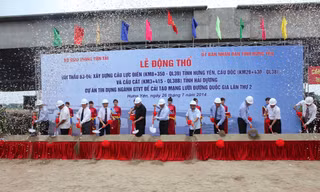Thay đồng loạt 3 cầu yếu tại Hưng Yên, Hải Dương