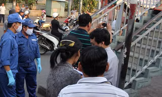 Hiện trường vụ việc.