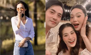 Minh Hằng tự đạo diễn hôn lễ, được Đông Nhi khen "cô dâu sáng rực cả bầu trời"