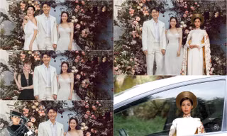 Sao V-Biz "đu trend" dự đám cưới Hyun Bin - Son Ye Jin: Minh Tú bị trêu giống mẹ chồng!