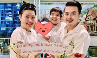 "Tiên đẹp xinh" Lê Khánh công khai diện mạo con thứ hai, Lê Phương hào hứng đoán tên