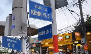 Ngẫu hứng như...đặt tên đường phố