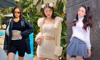 Phát ngốt với mốt mới 'khác người' của 'sao' Việt: Mặc đồ Đông giữa mùa Hè nóng chảy mỡ