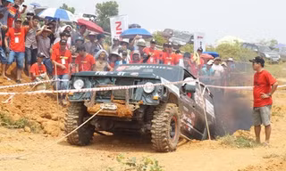 Toàn cảnh bài thi số 2 giải offroad VOC 2015