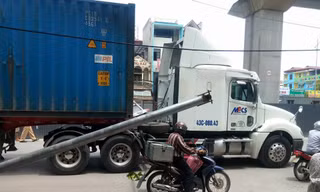 Hiện trường vụ việc. Ảnh: Otofun.