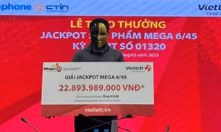 Vừa đi tập thể dục về nhận tin trúng Vietlott gần 23 tỷ đồng
