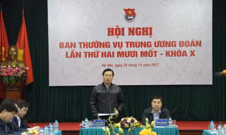 Theo Bí thư thứ nhất T.Ư Đoàn Lê Quốc Phong giáo dục lý tưởng cách mạng cho thanh niên là nhiệm vụ hàng đầu của tổ chức Đoàn