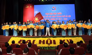 Sáng 18/10, Đại hội Đoàn TP Hà Nội lần thứ XV khai mạc