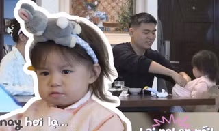 Pam Yêu Ơi khiến ba Long Hạt Nhài bị "xịt keo" ngay lần đầu lên show truyền hình