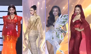 Chung kết Đại Sứ Hoàn Mỹ 2023: Chấn động với màn catwalk đặc biệt của 4 huấn luyện viên