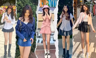 Phong cách thời trang năng động của Hạt Dẻ - con gái út MC Quyền Linh