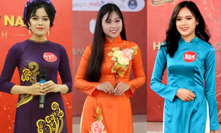 Nữ sinh Sài thành khoe sắc ứng thí Hoa khôi Sinh viên Việt Nam