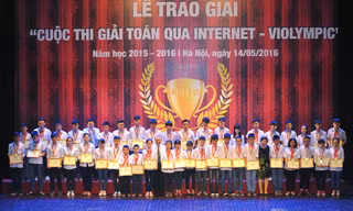 2141 là số học sinh các cấp Tiểu học, THCS, THPT đã đạt giải cuộc thi năm nay