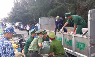 400 tình nguyện viên làm sạch biển Bà Rịa - Vũng Tàu