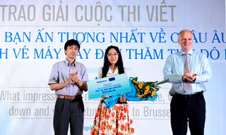 Nữ sinh Điện ảnh giành giải nhất cuộc thi ấn tượng EU
