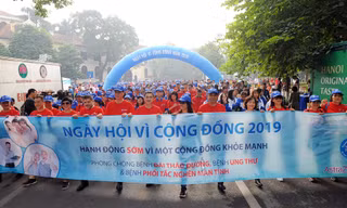Giới trẻ chung tay hành động vì một cộng đồng khỏe mạnh