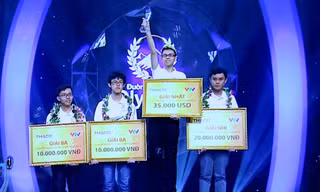 Thế Trung vô địch Olympia năm 19. Ảnh: Như Ý