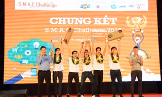Đội thi của Học viện Công nghệ Bưu chính viễn thông giành ngôi vô địch