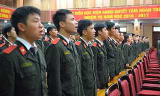 Học viện An ninh Nhân dân đào tạo trinh sát chất lượng cao