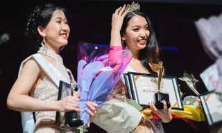 Hồ Đại Gia Bảo (sinh viên ĐH La Trobe, Australia) đã xuất sắc trở thành Hoa khôi cuộc thi "VMiss of Melbourne 2018". Ảnh: Ban tổ chức