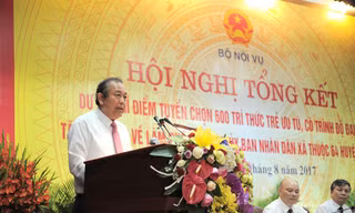 Phó thủ tướng thường trực Trương Hoà Bình phát biểu chỉ đạo tại hội nghị