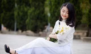 Nhan sắc nữ sinh xứ Thanh có điểm khối A cao thứ hai cả nước