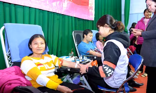 'Người đặc biệt' trong ngày Chủ nhật Đỏ ở Hà Nam