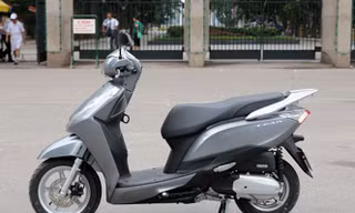 Honda Lead sản xuất tại Việt Nam.