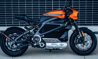 Harley-Davidson giới thiệu mô tô điện Livewire tại EICMA 2018.