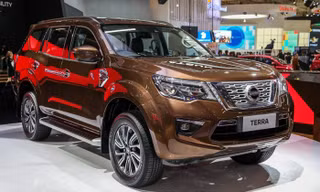Hình ảnh thực tế Nissan Terra tại triển lãm GIIAS.