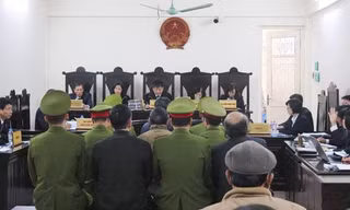 Phiên tòa xét xử Giang Kim Đạt.