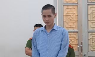 Hoàng Minh Đức tại tòa.