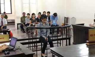 Phiên tòa xét xử Cao Thị Anh.