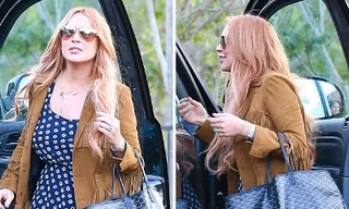 ‘Gái hư’ Lindsay Lohan hớn hở rời trại cai nghiện