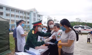 Công dân hoàn thành cách ly, trở về địa phương cùng gia đình tại Huế.