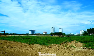 Theo Ban quản lý dự án, tiến độ thi công mặt bằng quảng trường, công viên cây xanh "chậm trễ nghiêm trọng", thời gian chậm trễ phải tính bằng tháng tương ứng hơn 100 ngày.