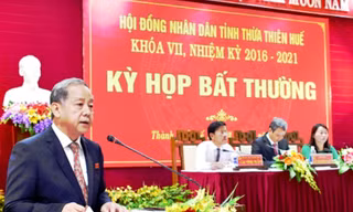 Ông Phan Ngọc Thọ, tân Chủ tịch UBND tỉnh TT-Huế. Ảnh: Cổng TTĐT tỉnh TT-Huế