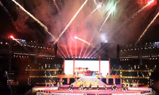 Thường vụ Tỉnh ủy Thừa Thiên Huế đã thống nhất lùi thời gian tổ chức Festival Huế 2020, thay vì diễn ra vào đầu tháng 4 tới (trong ảnh là khai mạc Festival Huế 2018)
