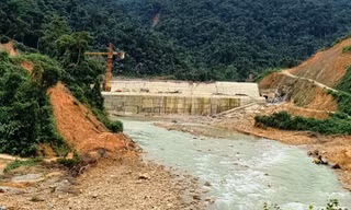 Công trình đập thuộc dự án thủy điện Rào Trăng 3 cần được kiểm định, đánh giá độ an toàn để quyết định có tiếp tục xây dựng, hoàn thiện công trình hay không.