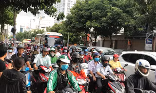 Cửa ngõ Sài Gòn đông nghẹt trước giờ nghỉ lễ Quốc khánh 2/9