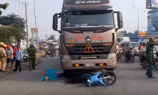 Hiện trường tai nạn.