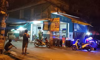 Lực lượng chức năng điều tra vụ việc.