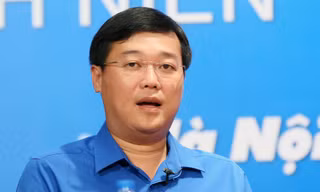 Bí thư thứ nhất Trung ương Đoàn Lê Quốc Phong. Ảnh: Như Ý