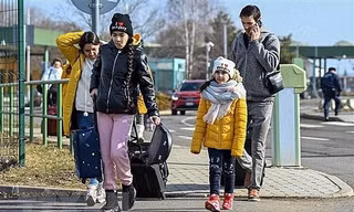 Một điểm tiếp nhận người Việt từ Ukraine sang Romania. Ảnh: Đại sứ quán Việt Nam tại Romania 