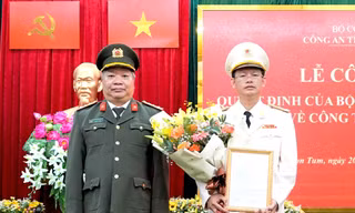 Tiến sĩ luật làm Phó Giám đốc Công an tỉnh Kon Tum